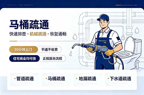 临清马桶疏通